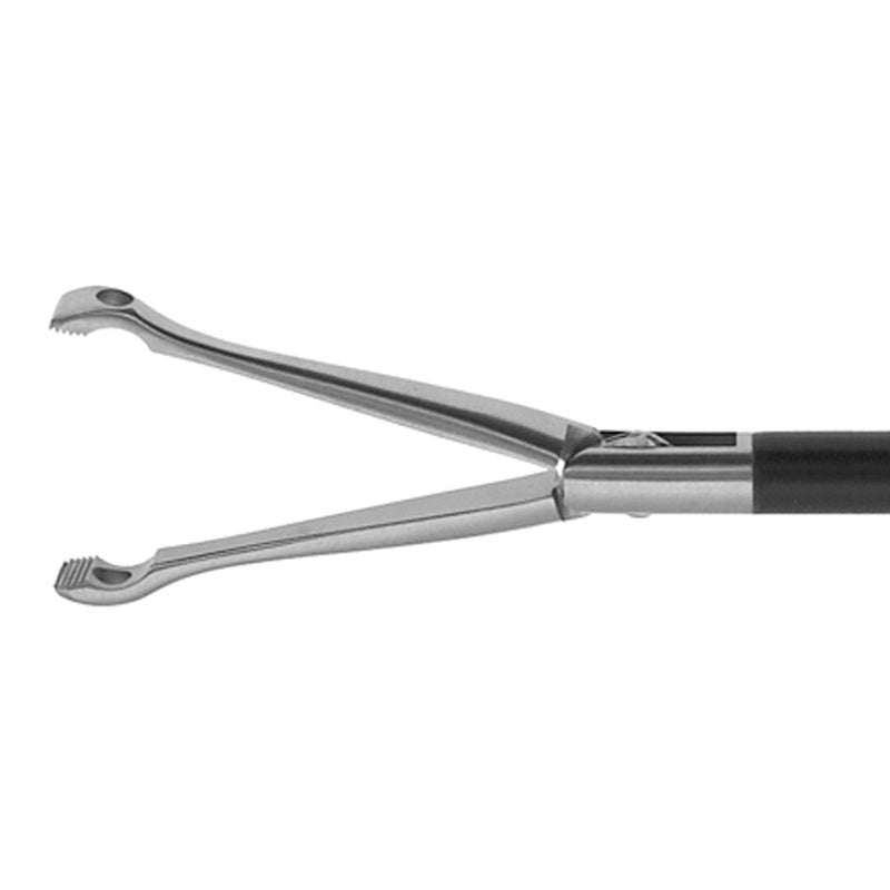 Sklartech 5000 Laparoscopic Babcock Forceps Complete Instrument - 13", 5mm Tip, with 'YC' Ratcheting Handle - 31-9105yc