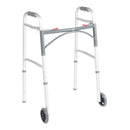 McKesson Junior Aluminum Folding Walker, 25 – 32¼ Inch Height (Each)