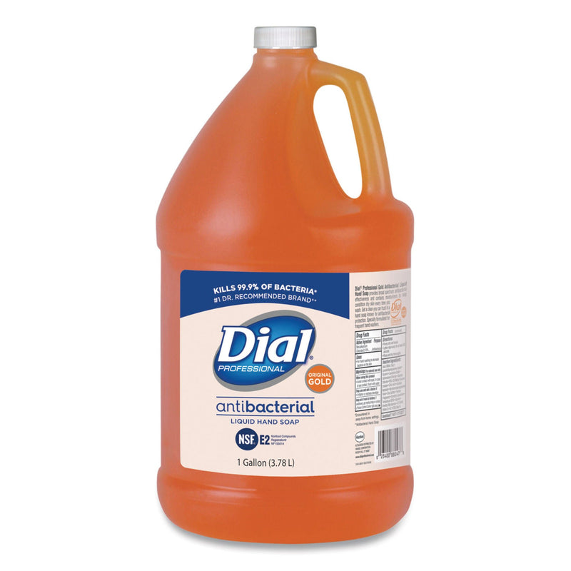 Antimicrobial Soap Dial Professional Liquid 1 gal. Jug Floral Scent (Carton of 4)