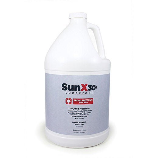 Sunscreen SunX SPF 30 Lotion 1 gal. Jug (Case)