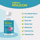 Mylicon Children's All-in-One Tummy Relief For Kids Bubble Gum Flavor (Each)