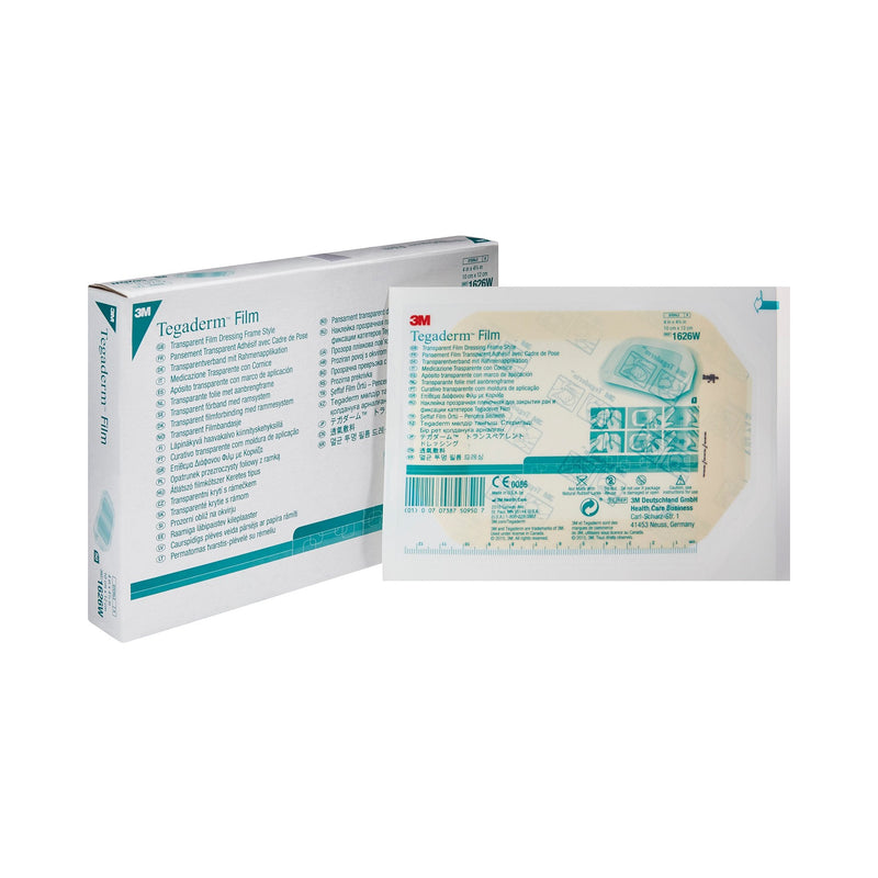 Solventum Corporation 3M Tegaderm Transparent Film Dressing, 4 x 4-3/4 Inch (200/CS) 