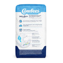 Attends Comfees Premium Baby Diapers, Unisex, Tab Closure, Newborn (Case of 168)
