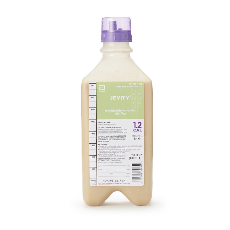 Jevity 1.2 Cal Tube Feeding Formula, 33.8 oz. Ready to Hang Carton (Case of 8) 