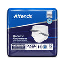Attends Bariatric Ultimate Absorbent Underwear, 3X-Large (Case of 40)