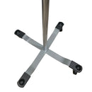 McKesson Brand IV Stand Floor Stand 2 Hooks 4 Legs with Casters 
