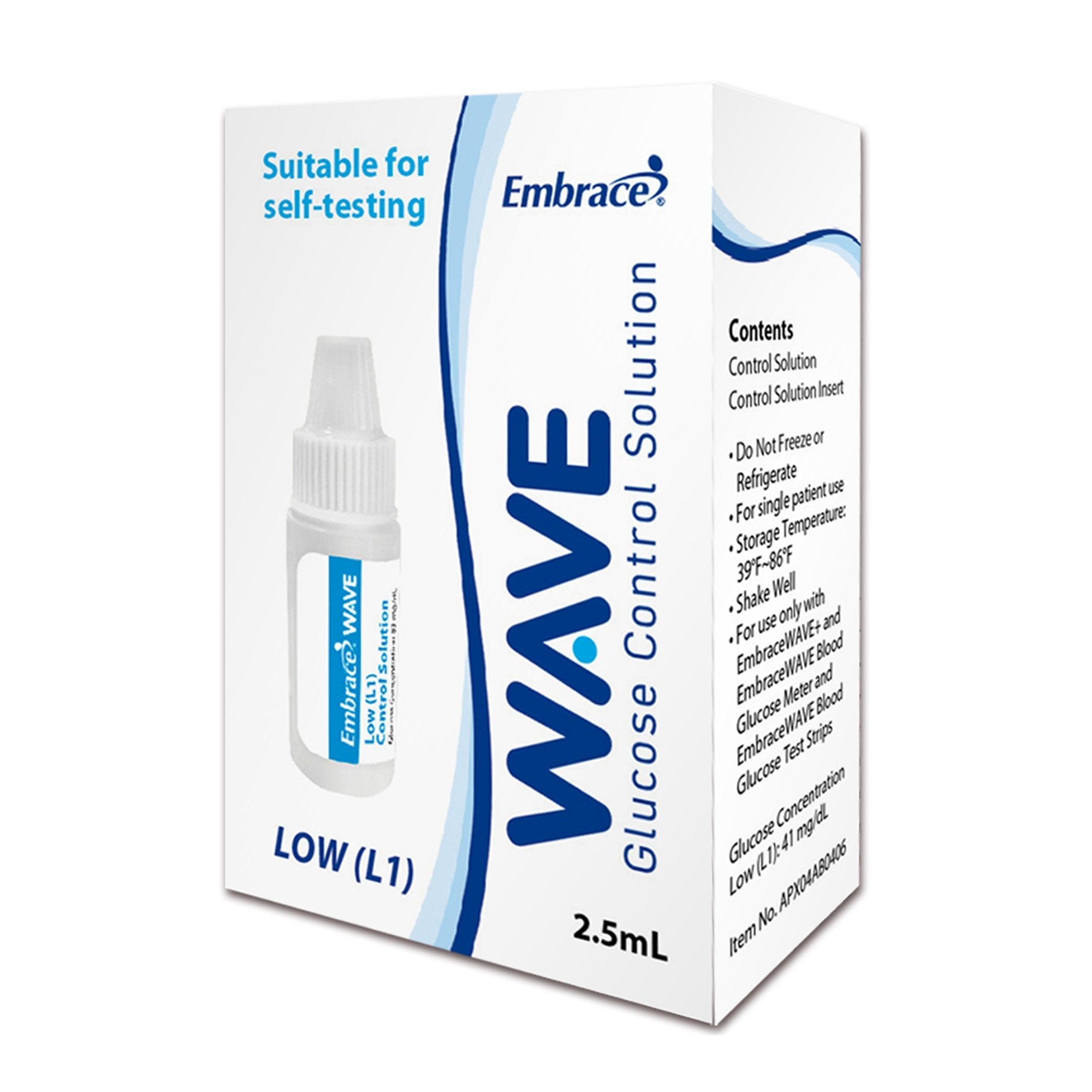 Omnis Health Embrace TALK Level 1 Control Solution 