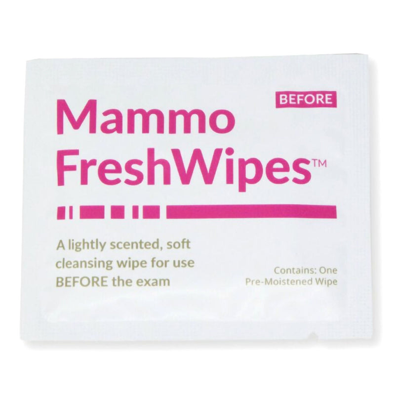Mammo Freshwipes Mammography Cleansing Towelette (Case of 500)