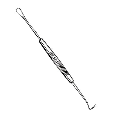 Sklar McReynolds Spatula - 5-3/4", Double-Ended, w/ Hook - 65-4076