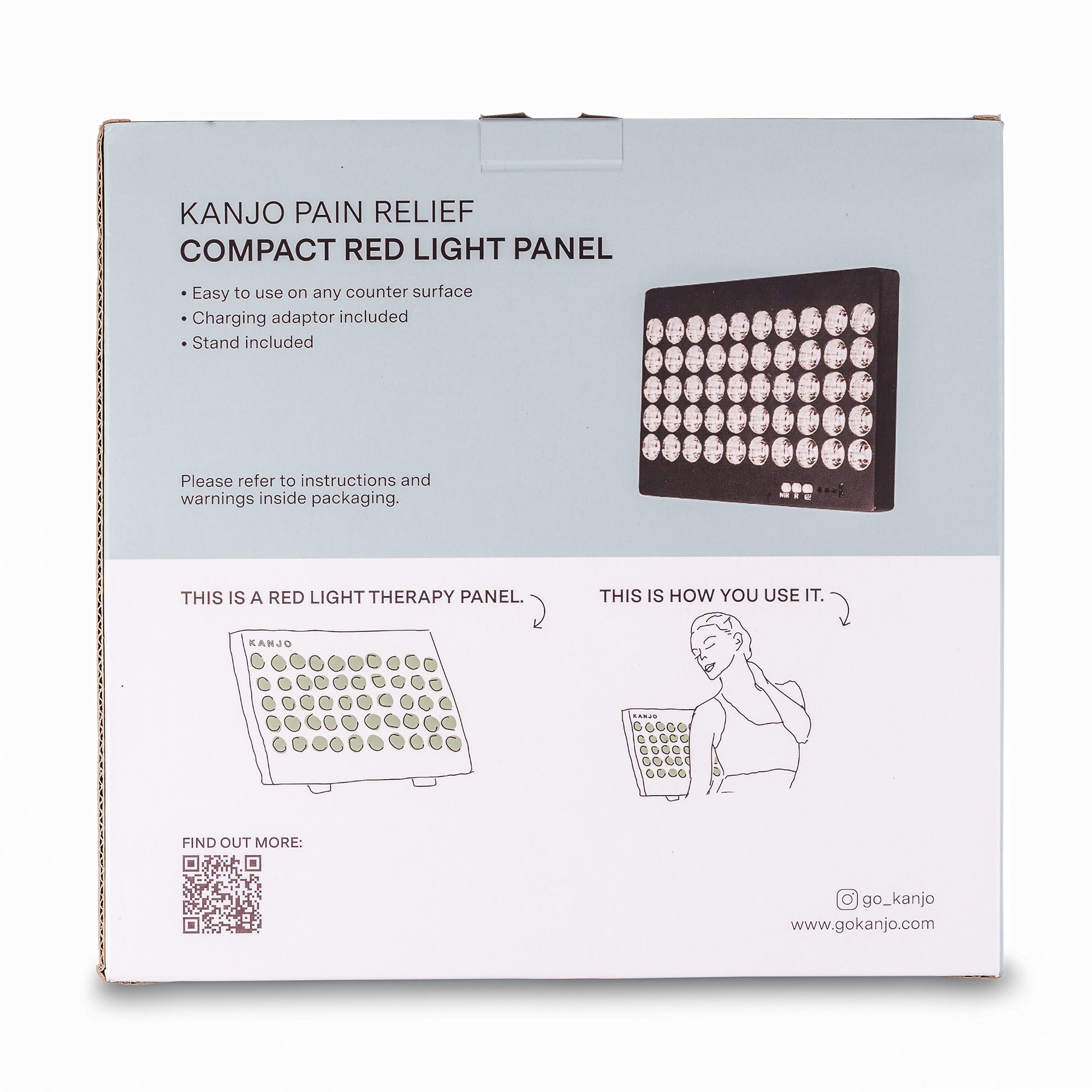 Acutens Inc Kanjo Compact Red Light Therapy Panel (20/CS) 