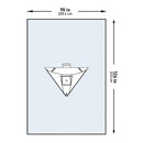 McKesson Brand McKesson Sterile Arthroscopic Knee Drape, 90 x 124 Inch (11/CS) 