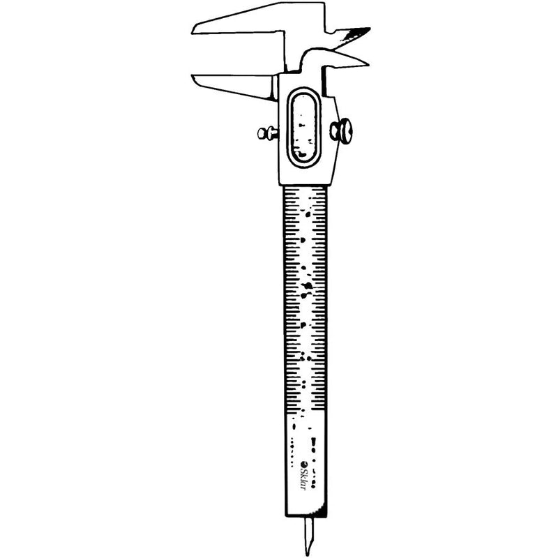 Sklar Vernier Caliper 4-3/4" - 65-6749 