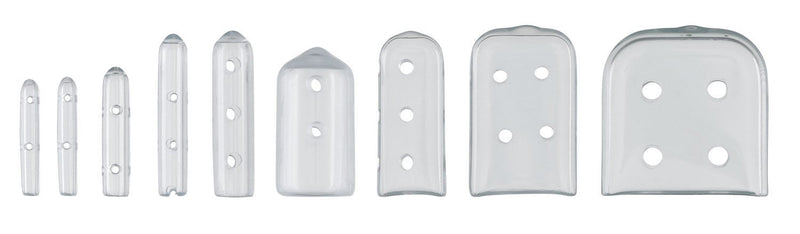 Instrument Tip Guard Tip-It 1/16 X 3/8 X 1 Inch, Size 7, Vented, Clear (Pack of 50)