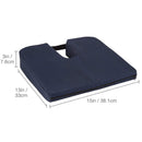 DMI Coccyx Seat Cushion, Navy (Each)