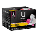 U by Kotex Balance Ultra Thin Charcoal Pads with Wings, Regular (Case of 108)