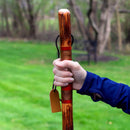 Mabis Healthcare Brazos Free Form Safari Walking Stick, 55-Inch Height 