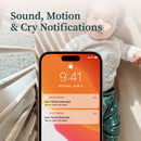 Owlet Dream Duo Smart Baby Monitor with Motion Alerts & Temperature Monitoring 