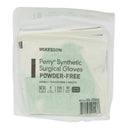 McKesson Perry Performance Plus Polyisoprene Surgical Glove, Size 8.5, Green (Case of 4 Boxes)