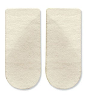 Hapad Heel Wedge, 3/4 x 2 Inch (Pair)