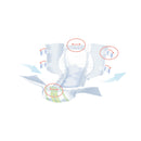 TZMO USA Inc Seni Super Quatro Severe Absorbency Incontinence Brief, Small (48/CS) 