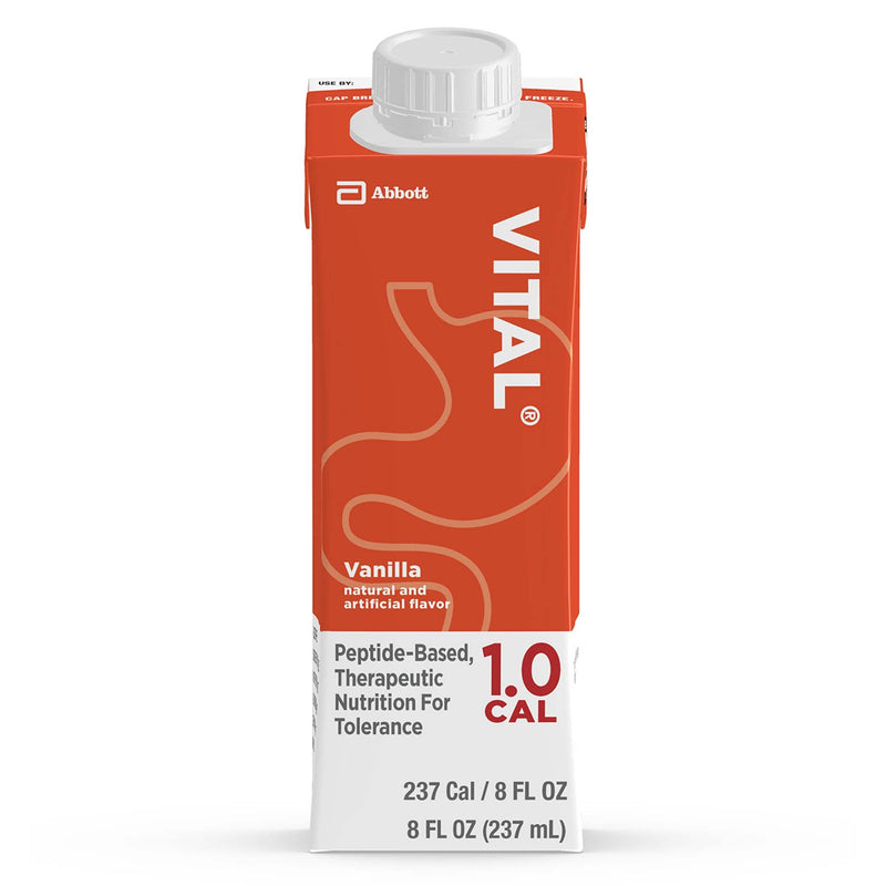 Vital 1.0 Cal Vanilla Peptide-Based Therapeutic Nutrition for Tolerance (Case of 24)