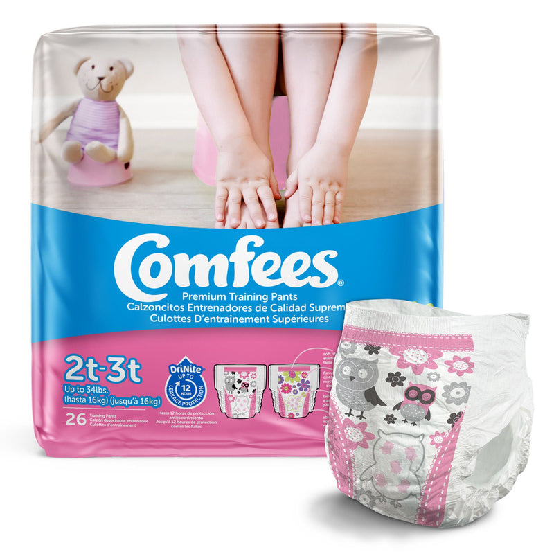 Attends Comfees Training Pants, 2T to 3T (Case of 156)