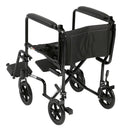 drive Transport Chair, Black, 17-Inch Seat Width (Each)