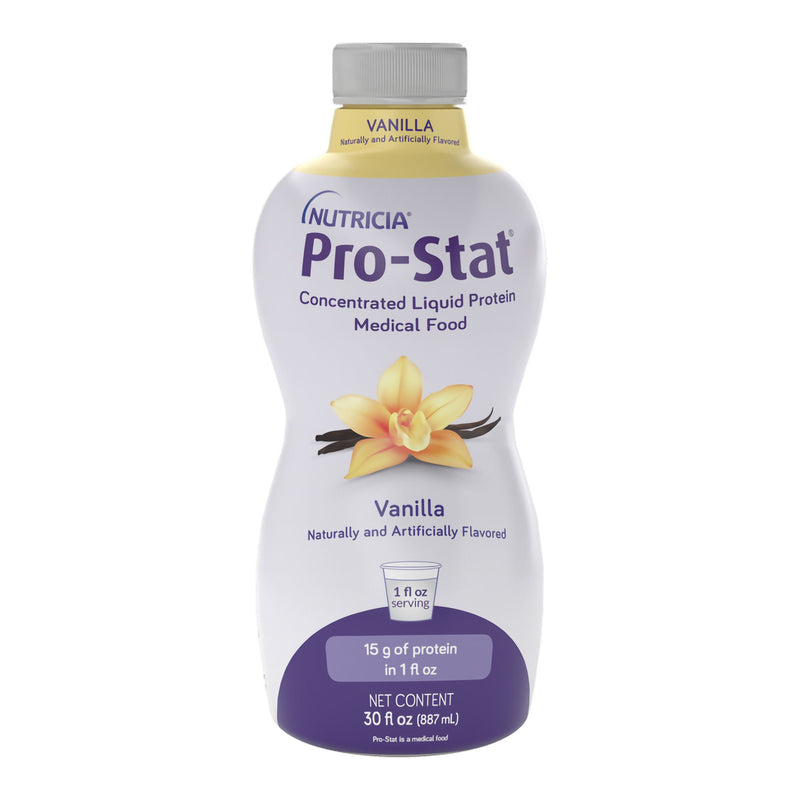 Pro-Stat Vanilla Concentrated Liquid Protein Medical Food, 30-ounce bottle (Case of 6)