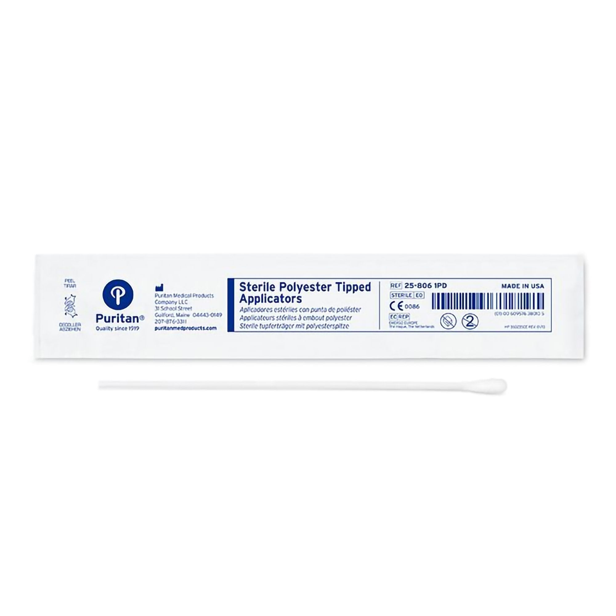 Puritan Medical Products Puritan Swabstick, 6-Inch Length (1000/CS) 