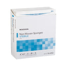 McKesson Sterile Nonwoven Sponge, 4 x 4 Inch, Four Ply (25/BX)
