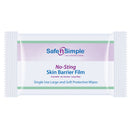 Safe N Simple No-Sting Skin Barrier Wipe, 5 x 7 Inch (Case of 600)