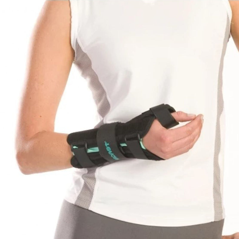 AirCast A2 Left Wrist Brace With Thumb Spica, Small (Each)