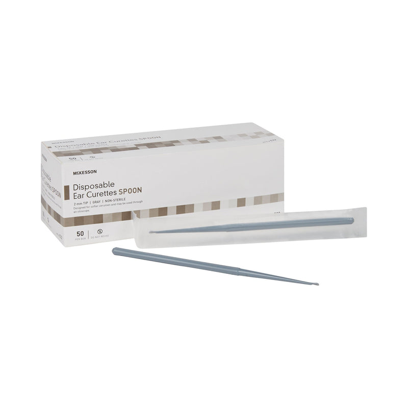 McKesson Ear Curette, 2 mm, Cup Tip (Case of 500) 