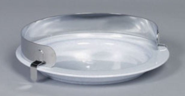 Plate Guard Stainless Steel, Large For use with 8.5 to 11 Inch Diameter Plates (Pack of 10)