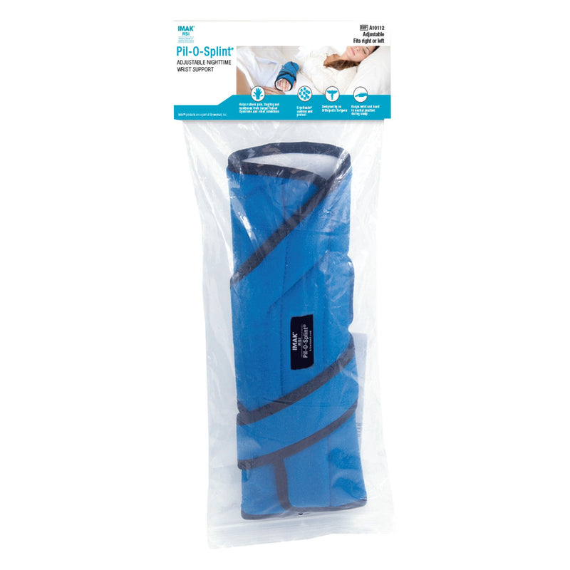 IMAK RSI Pil-O-Splint Nighttime Wrist Splint, One Size Fits Most (Each)