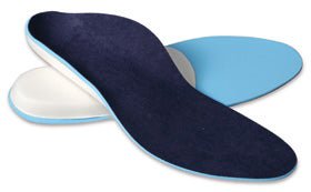 Orthotic Insole AliMed Poron Plastazote Foam / Poron 4000 Women 14 to 15 / Men 12 to 13 Blue (Pair)