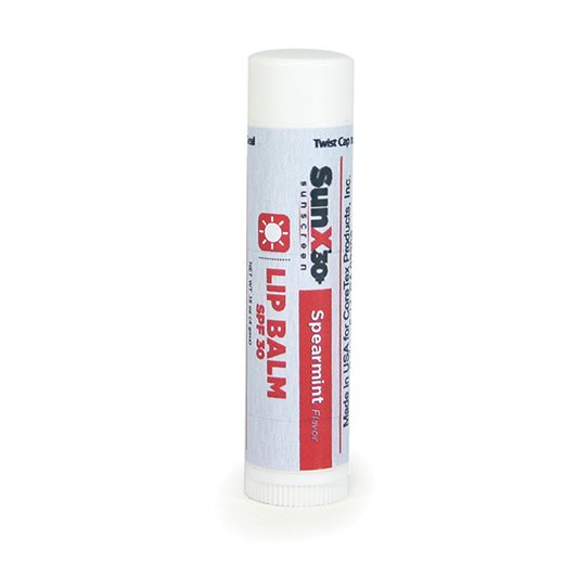 Coretex Products SunX50 Sunscreen Lip Balm, Spearmint Flavor, SPF 50 (24/CS) 
