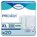 Tena ProSkin Briefs, Super Absorbency, Extra Large (Case of 80) 