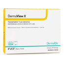 DermaView II Transparent Film Dressing with Border, 4 x 4.5 Inch (Box of 50)