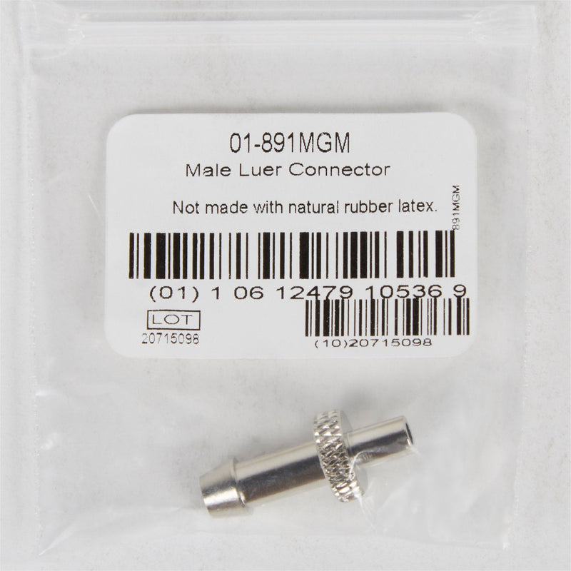 McKesson Brand entrust Performance Plus Male Blood Pressure Unit Tube Luer Connector 