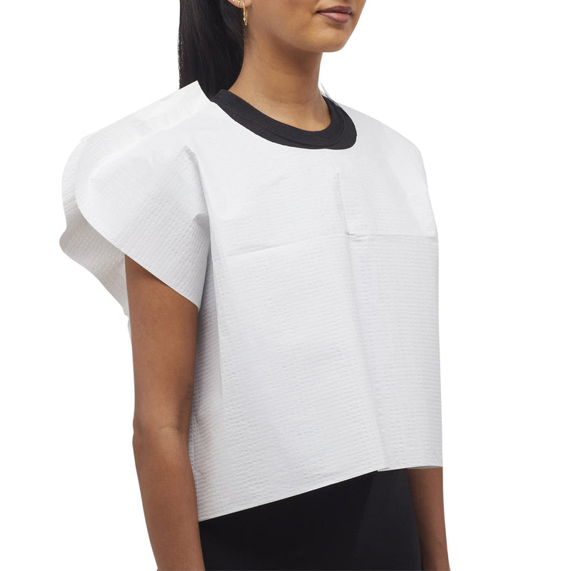 McKesson Exam Cape, White, 21 x 30 Inch (Case of 100)