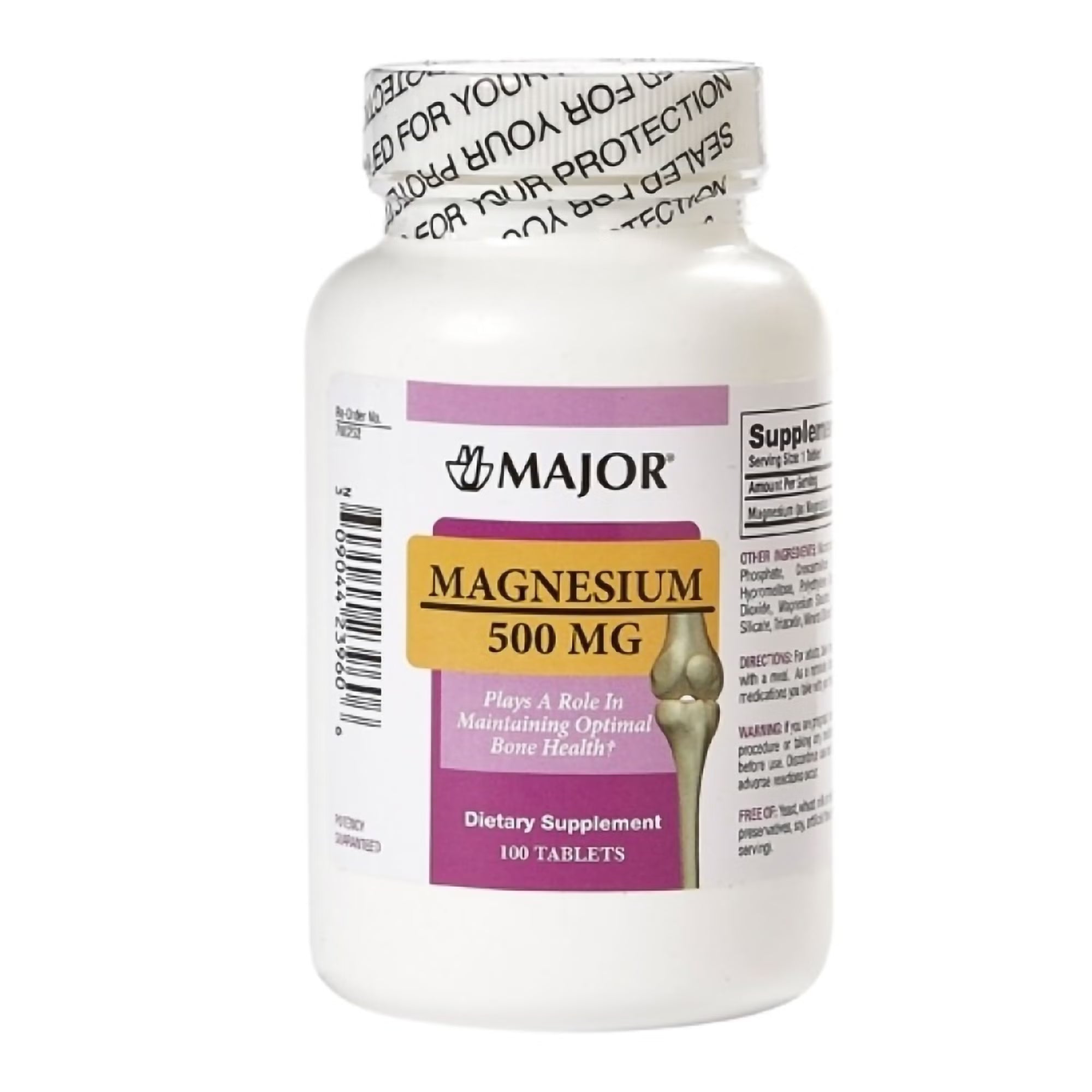 Major Magnesium Oxide Mineral Supplement (Each) 