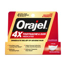 Church and Dwight Orajel 4X Medicated Cream for Toothache & Gum, Maximum Strength for Severe Pain 
