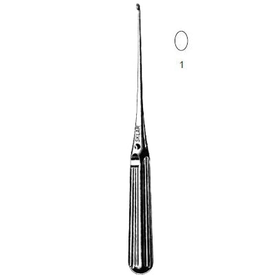 Sklar Lempert Endaural Curette - 40-7385