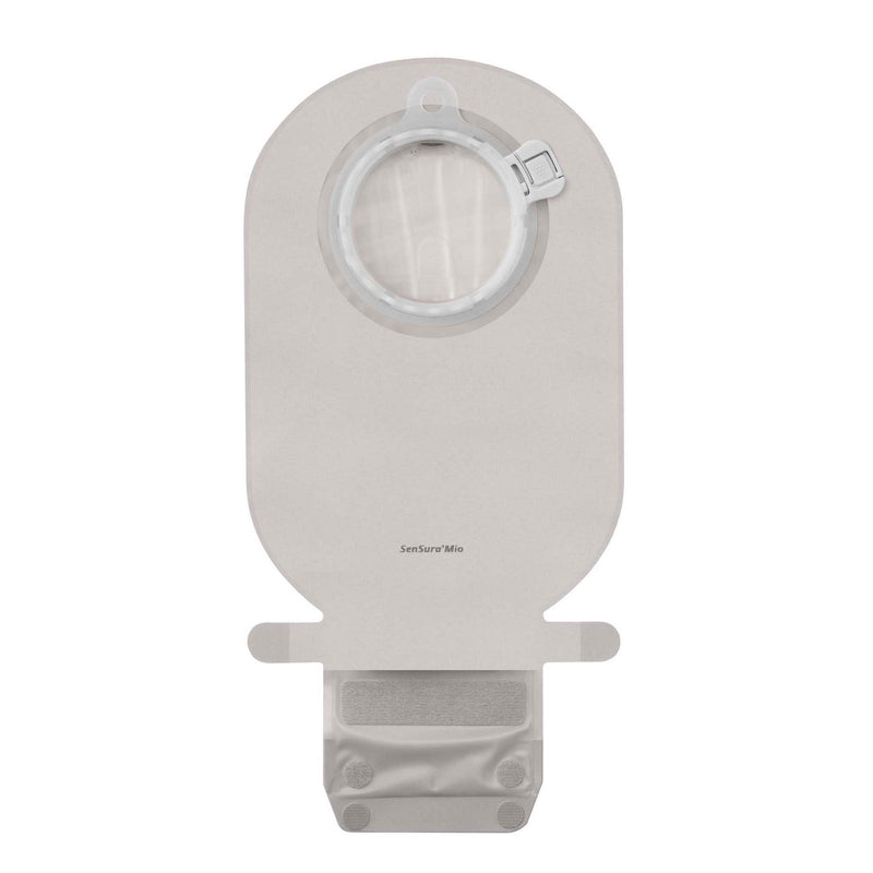 SenSura Mio 2-Piece Transparent Ostomy Pouch, Yellow Match (Box of 10)