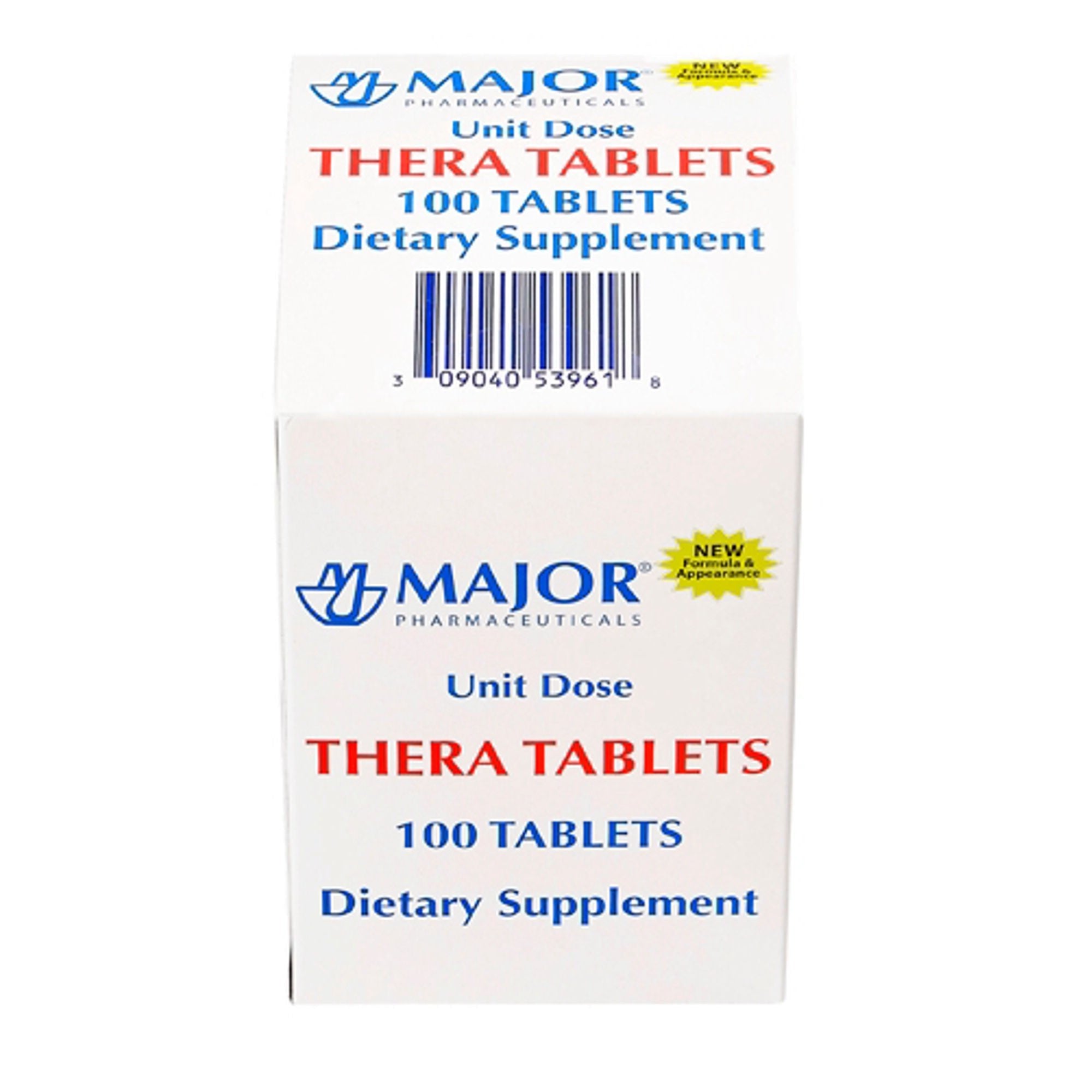 Multivitamin Supplement Major Vitamin A / Ascorbic Acid / Vitamin D / Vitamin E / Folic Acid 5,000 IU - 90 mg - 400 IU - 30 IU - 400 mcg Strength Tablet 100 per Bottle (Box of 100) 