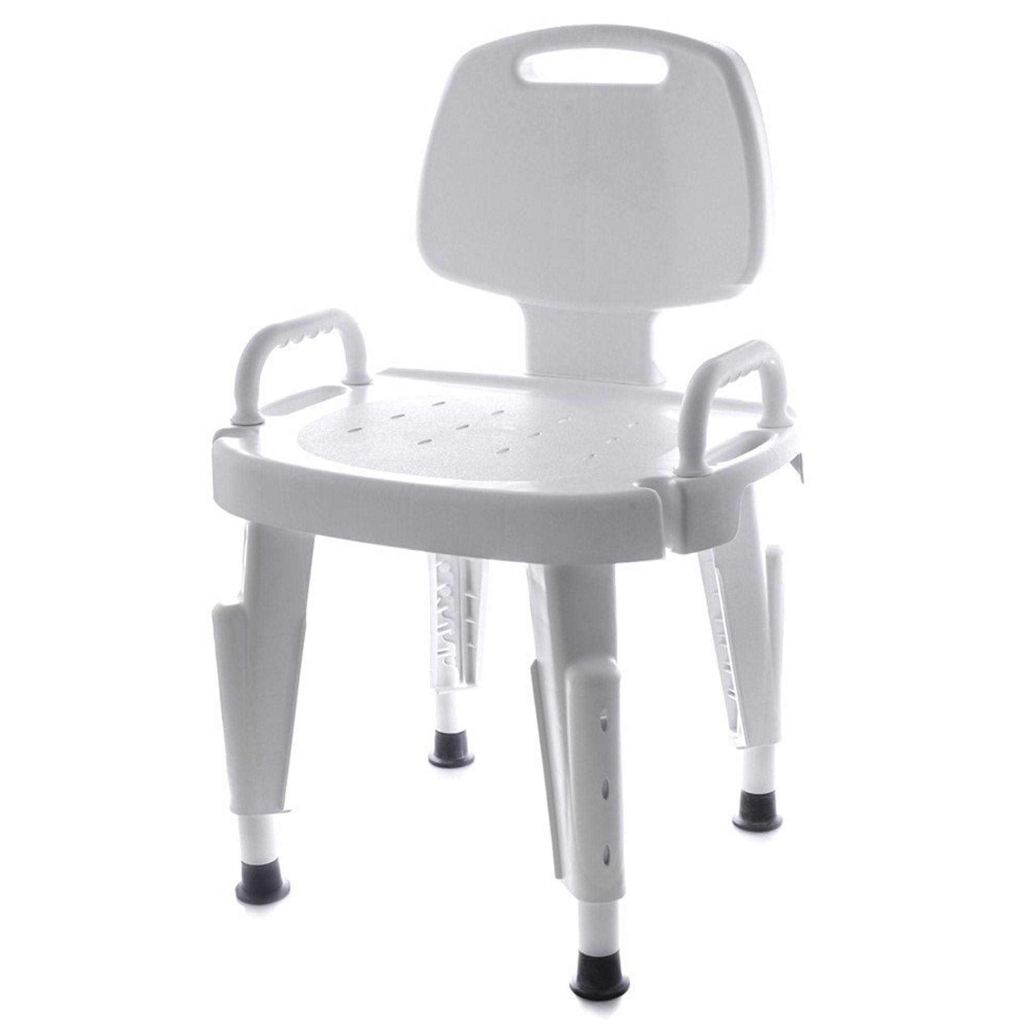 Maddak Maddak Adjustable Shower Seat with Arms and Back 