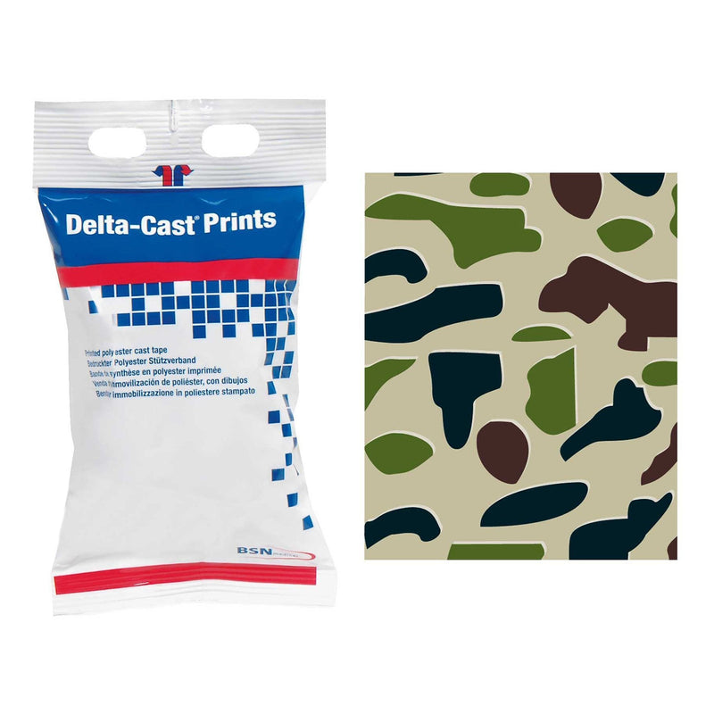 BSN Medical Cast Tape Delta-Cast Prints 3 Inch X 12 Foot Polyester Camouflage Print (10/CS) 