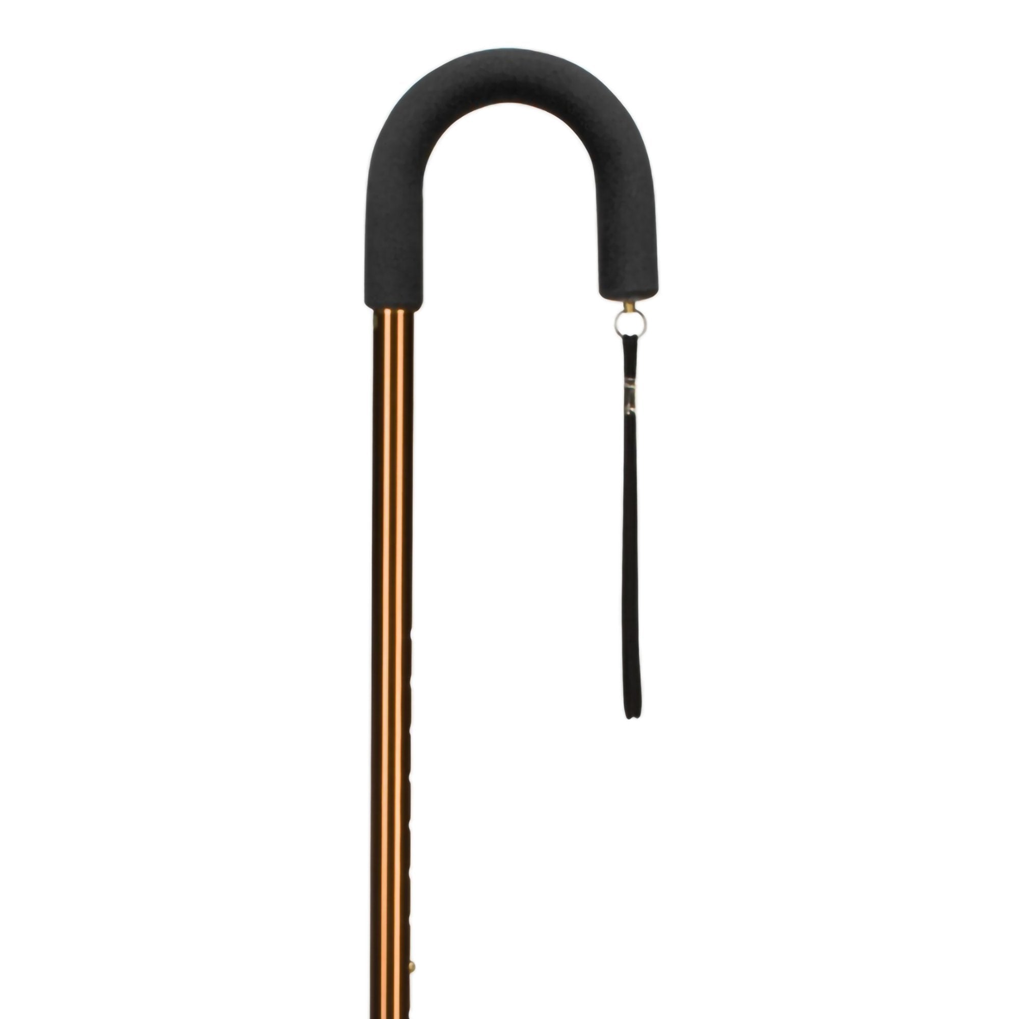 Mabis Healthcare DMI Lightweight Adjustable Cane with Retractable Ice Tip 