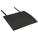 McKesson Back Support Cushion, 18 x 17 Inch, Black (Case of 4)